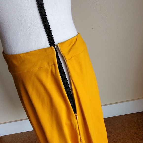 Mustard Yellow Skirt - Picture 4 of 4